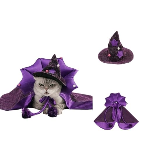 Pet Cat and Dog Clothes Vampire Cloak Costume S538902