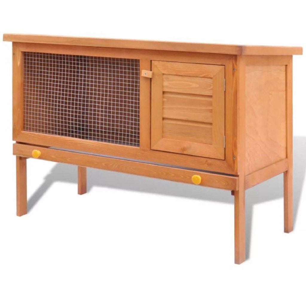 Wooden Rabbit Hutch Small Animal House T666960