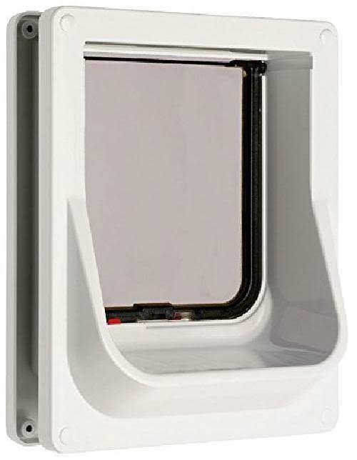 Electromagnetic Cat Flap White P645