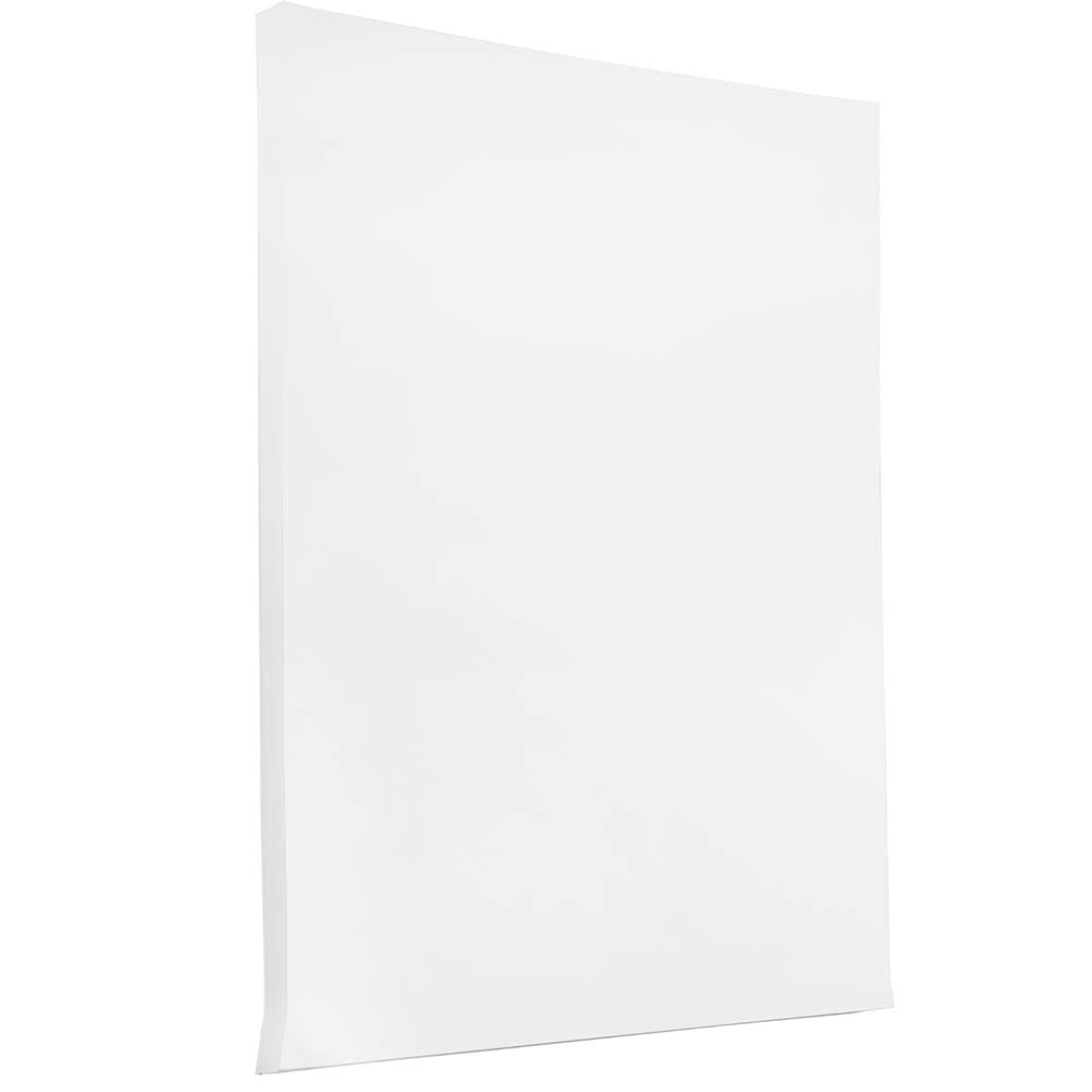 80lb Glossy 2-Sided White Cardstock, 11 x 17, 50 Sheets/Pack A23526