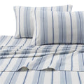 Assorted Flannel 200 GSM Stripe Extra Deep Pocket Sheet T6135