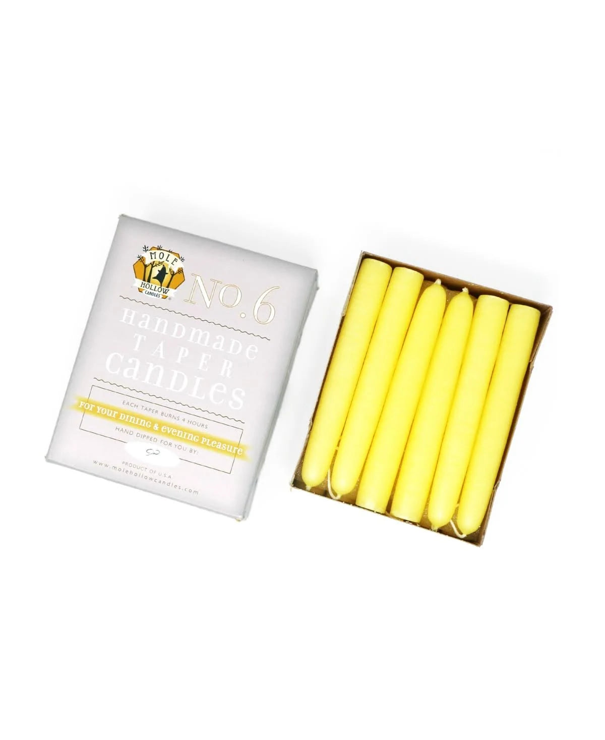 6x22 Taper Candles Set of 12 F15535