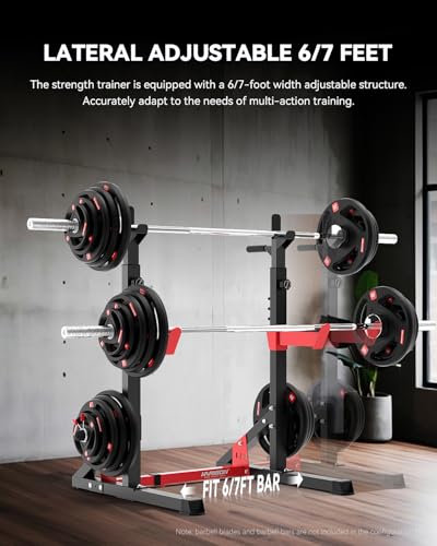 Heavy Duty Adjustable Squat Rack W907911