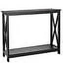 Console Table with Storage Shelf J989