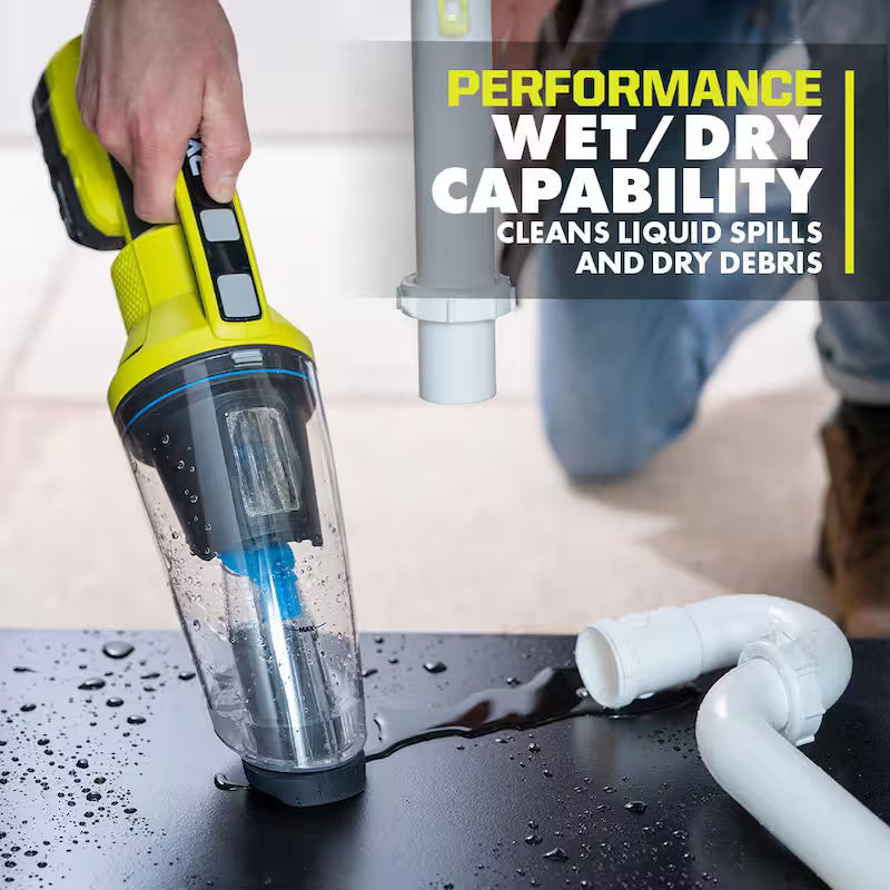 18V Cordless Wet/Dry Hand Vacuum Q235752