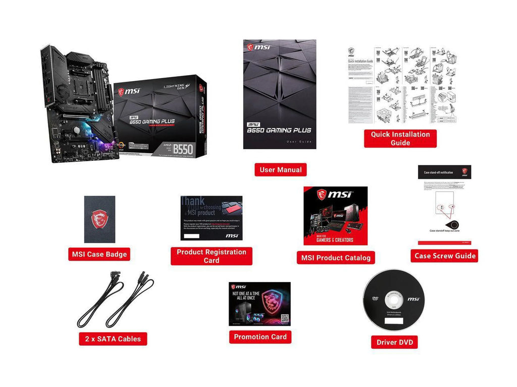 ATX AMD Motherboard J896
