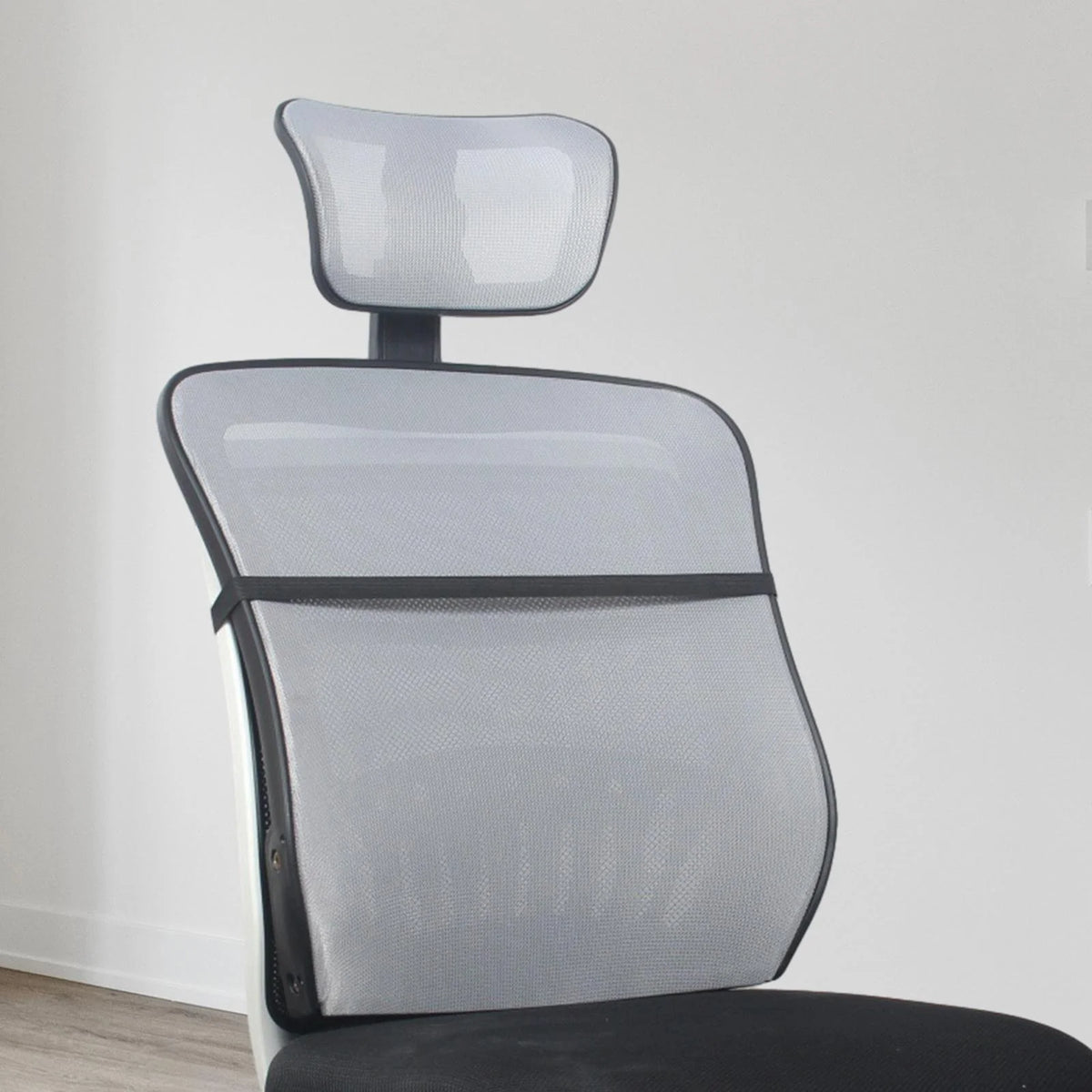 Office Chair Mesh Back Support with Headrest E301