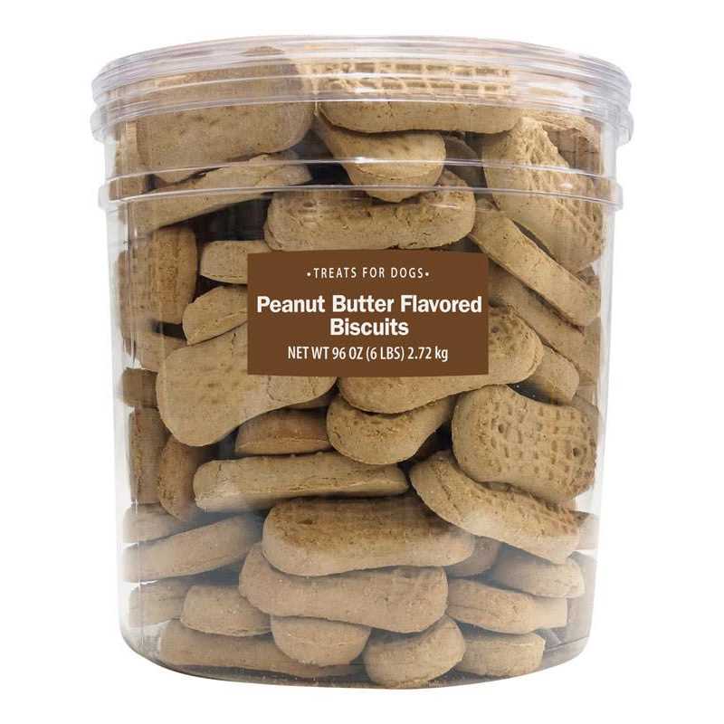 Peanut Butter Flavor Dog Biscuits 6 lb O1617