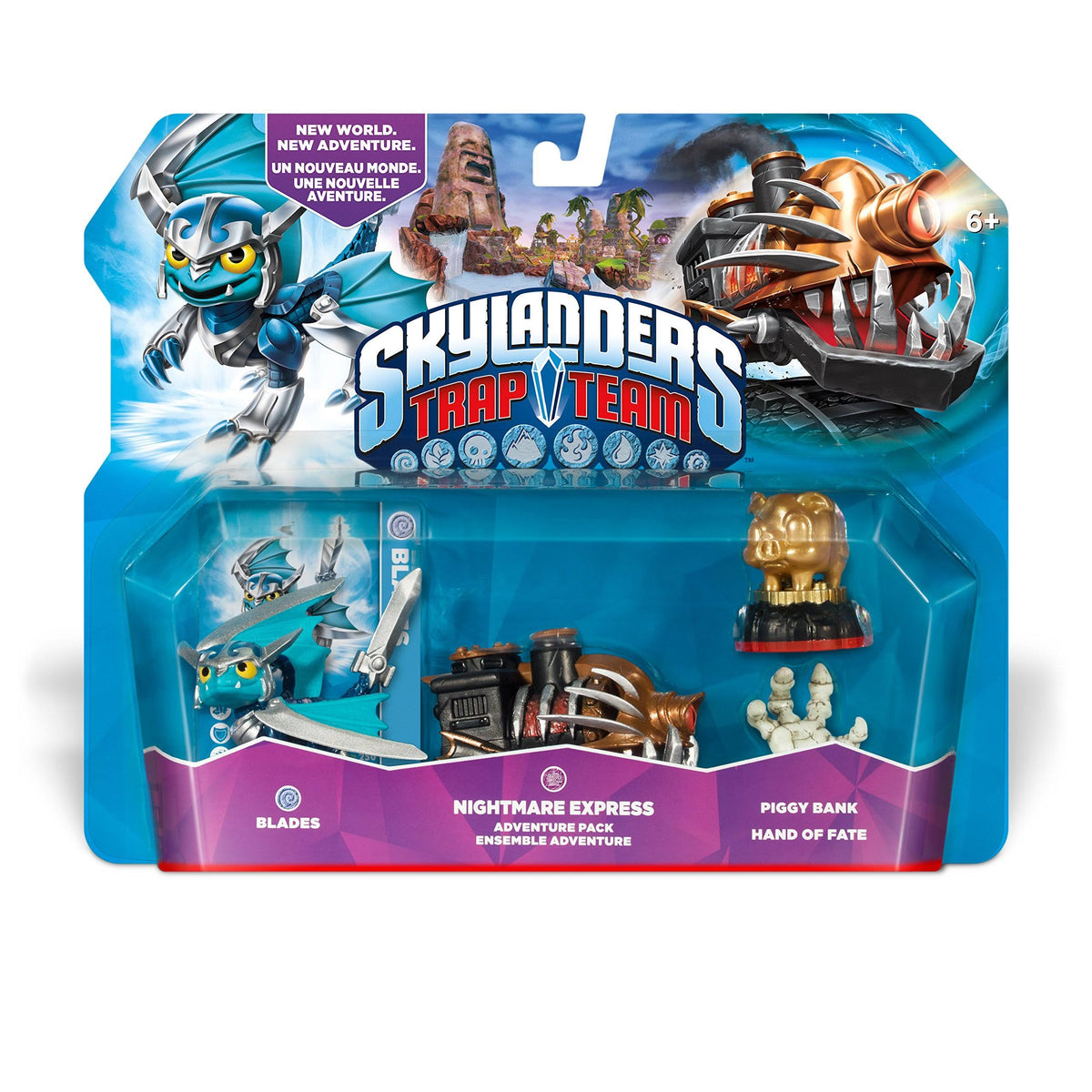 Skylanders Trap Team Nightmare Express Level Pack F976