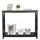 Console Table with Storage Shelf J989