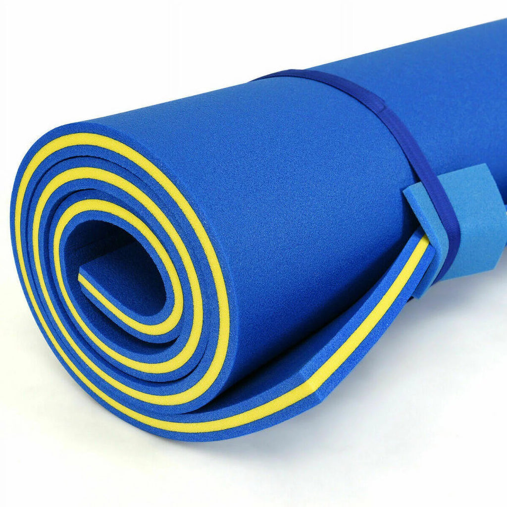 3-Layer Water Floating Mat Foam Pad Yellow Q187