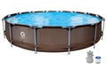 14ft x 33 Round Steel Frame Above-Ground Swimming Pool R119747