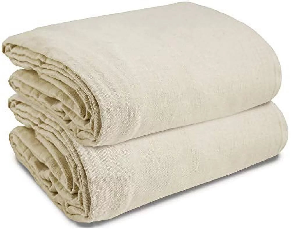 Canvas Drop Cloth 9 x 12 feet Pack of 2 Cotton C101