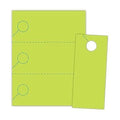 Green Digital Cover Door Hangers, 1000/Pack F158