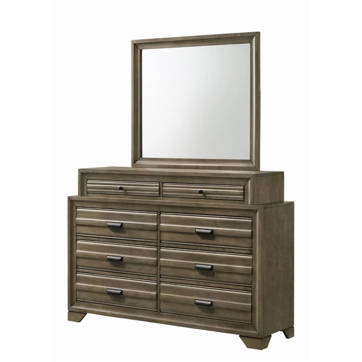 8 Drawer Dresser with Mirror V948