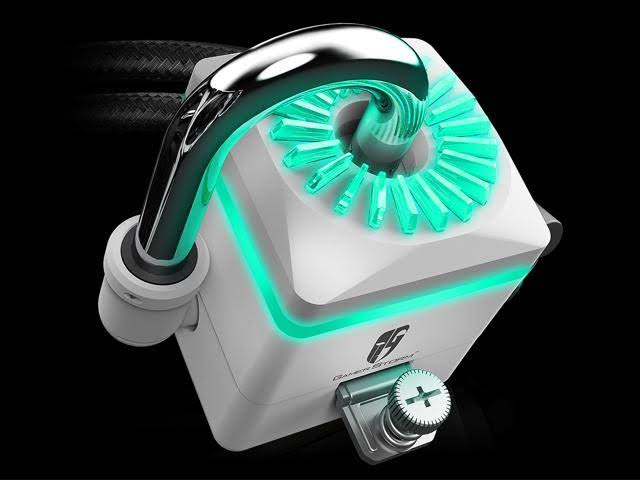 White RGB Liquid CPU Cooler L1249