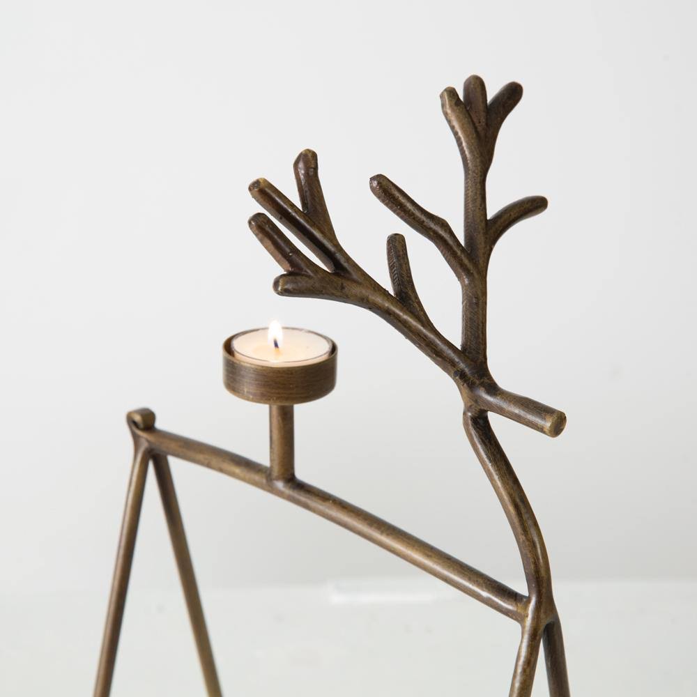 Reindeer Tealight Candle Holders U26210