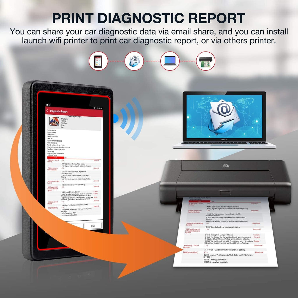 2022 Bidirectional Automotive Diagnostic Scanner H422614