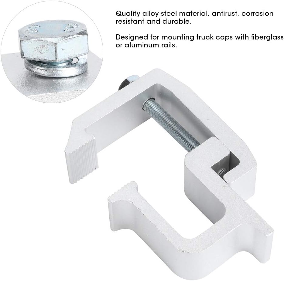 4Pcs Alloy Steel Mounting Clamps 2inch Throat Depth A9092