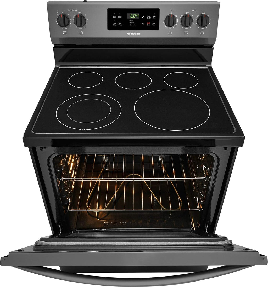 30 Freestanding Electric Range with 5.3 cu. ft. Capacity and Self Clean in Stainless Steel M34935