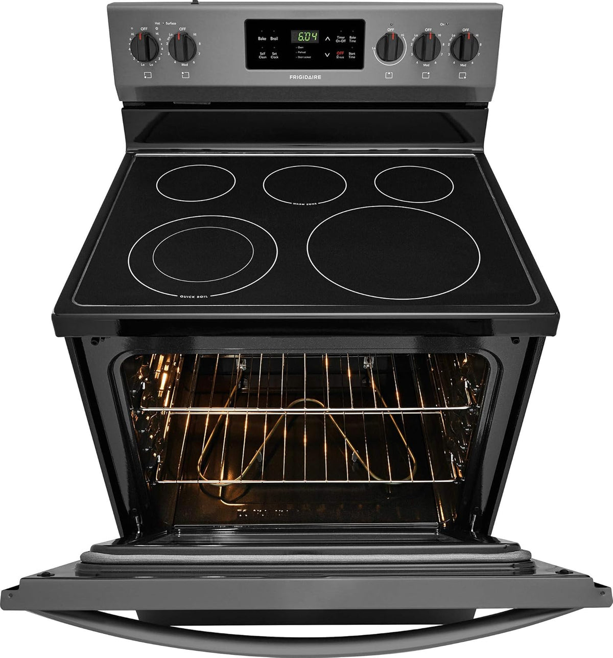 30 Freestanding Electric Range with 5.3 cu. ft. Capacity and Self Clean in Stainless Steel M34935