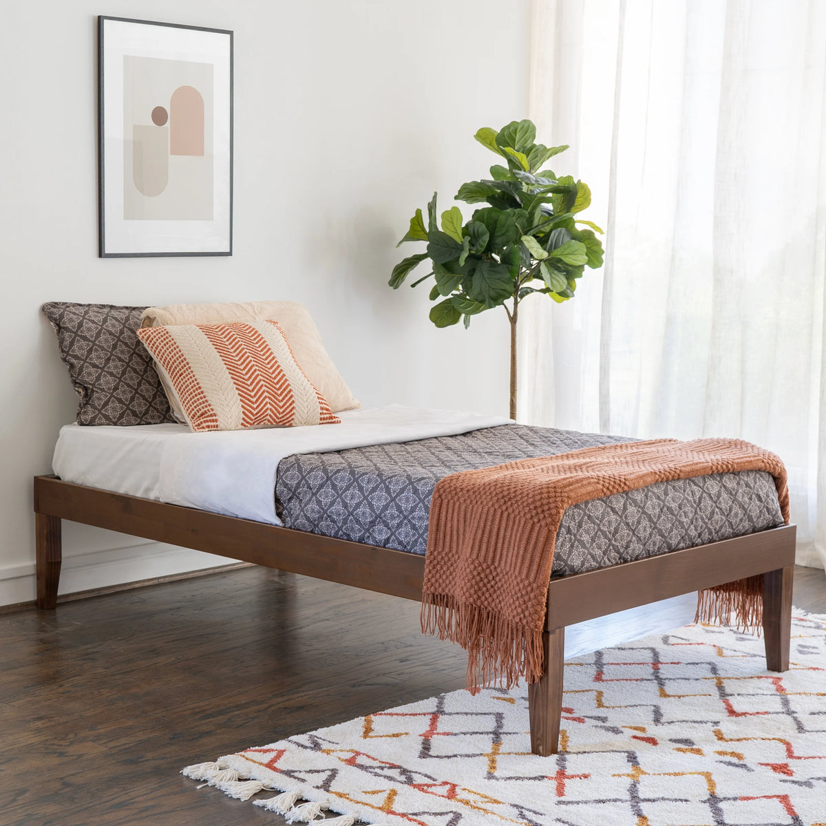 Twin Platform Bed N2371