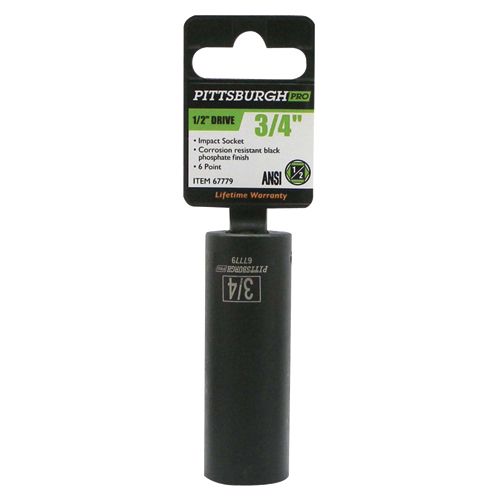 1/2 in. Drive 3/4 in. Deep Impact Socket V756