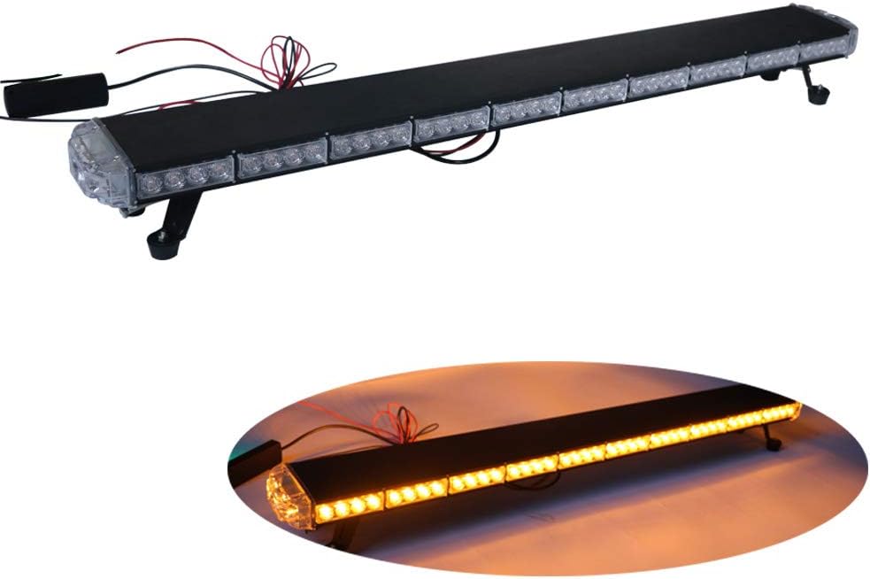 86 LED Amber Car Warning Strobe Light Bar R147649