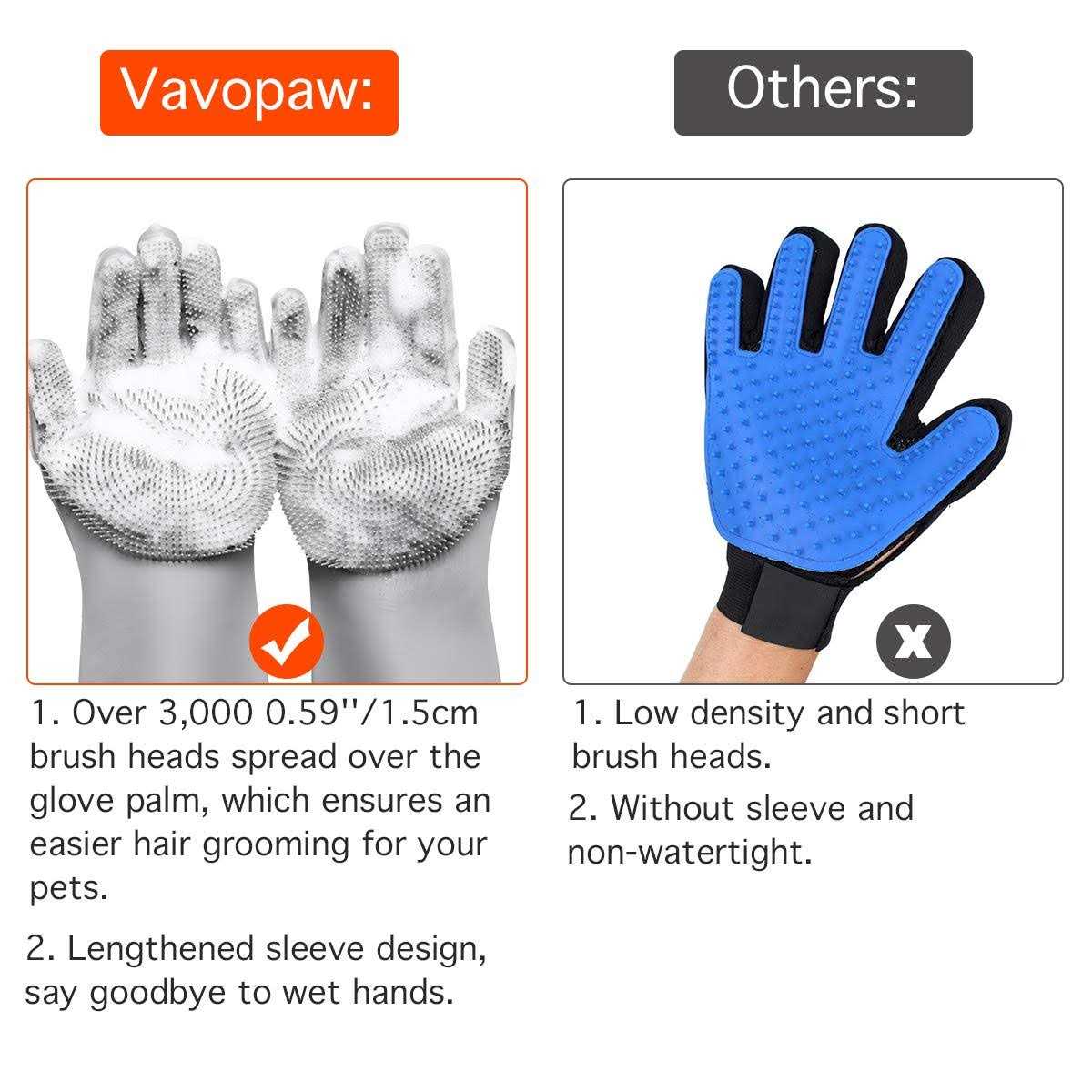 Pet Grooming Gloves A483