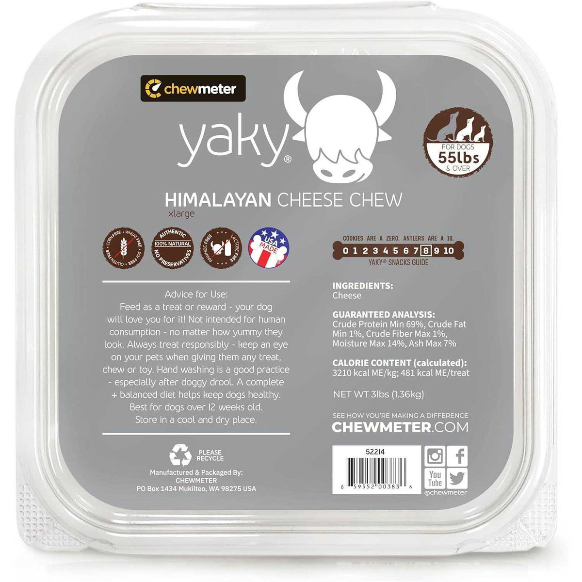 Himalayan Yak Cheese Dog Chew W13955