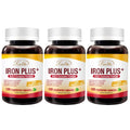 Iron Supplement 18 mg with Vitamin C 120 Capsules Pack of 3 S34375