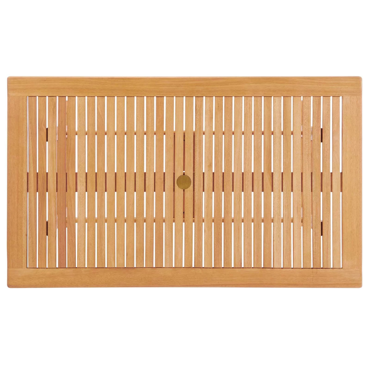 36 Square Outdoor Patio Eucalyptus Wood Dining Table G48333