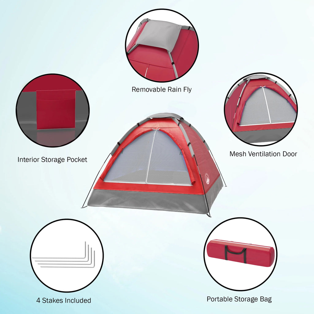 2-Person Dome Tents V69563