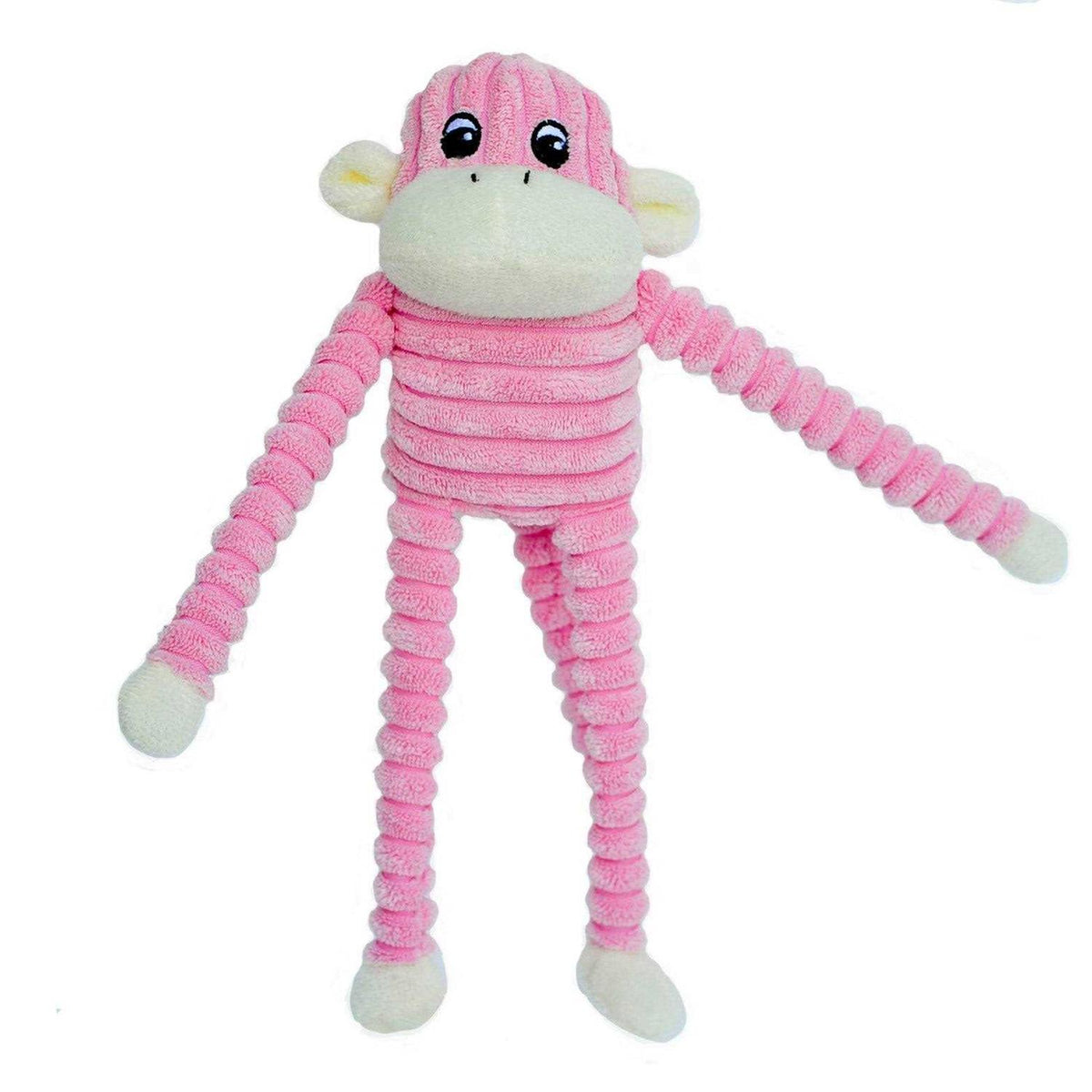 Crinkle Monkey Dog Toy T44030