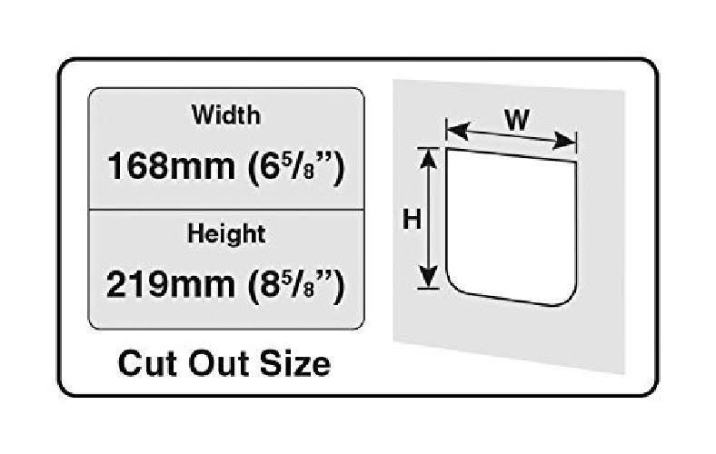 Electromagnetic Cat Flap White P645