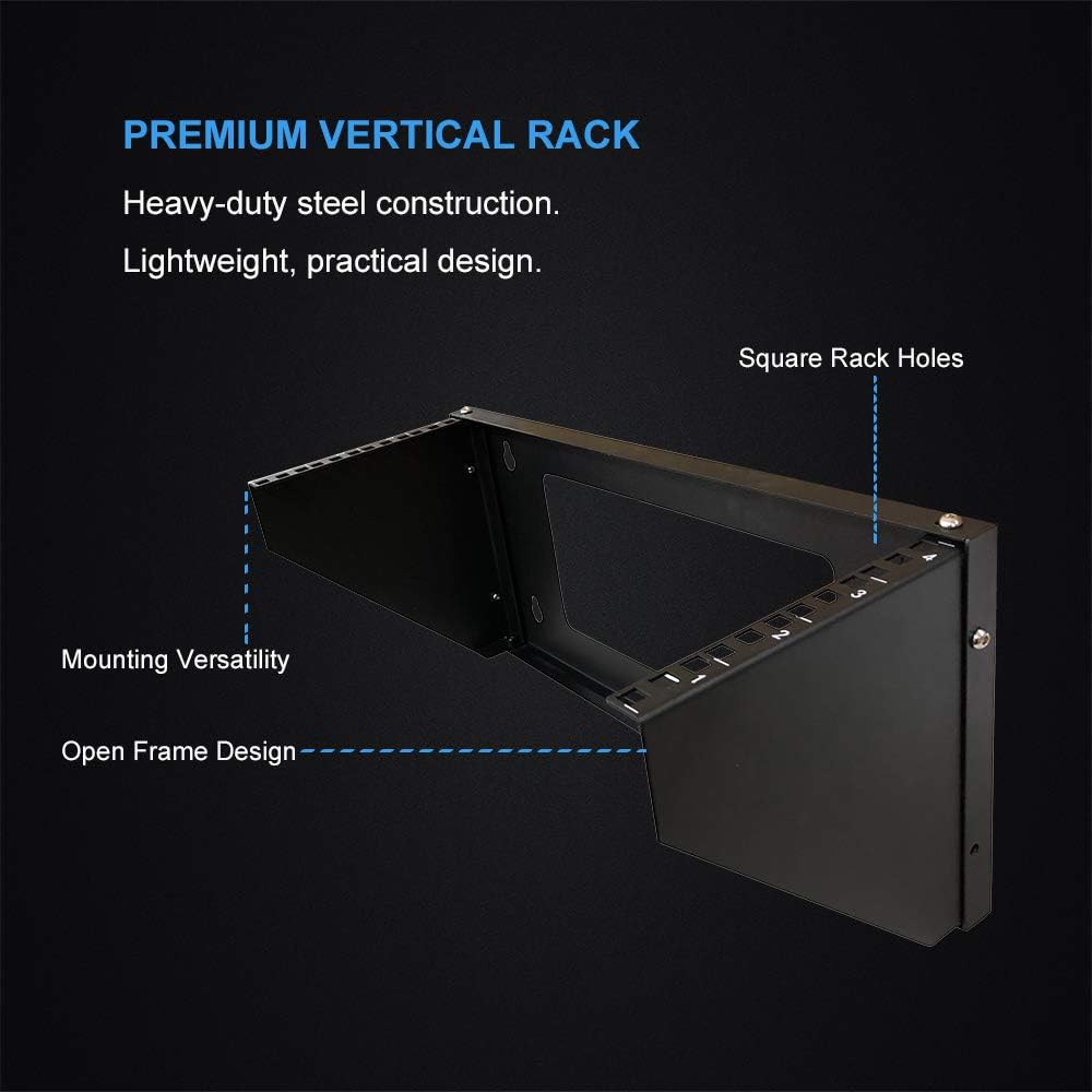 19 Inch Steel Vertical Rack and Wall Mountable Server Rack Mount N8597