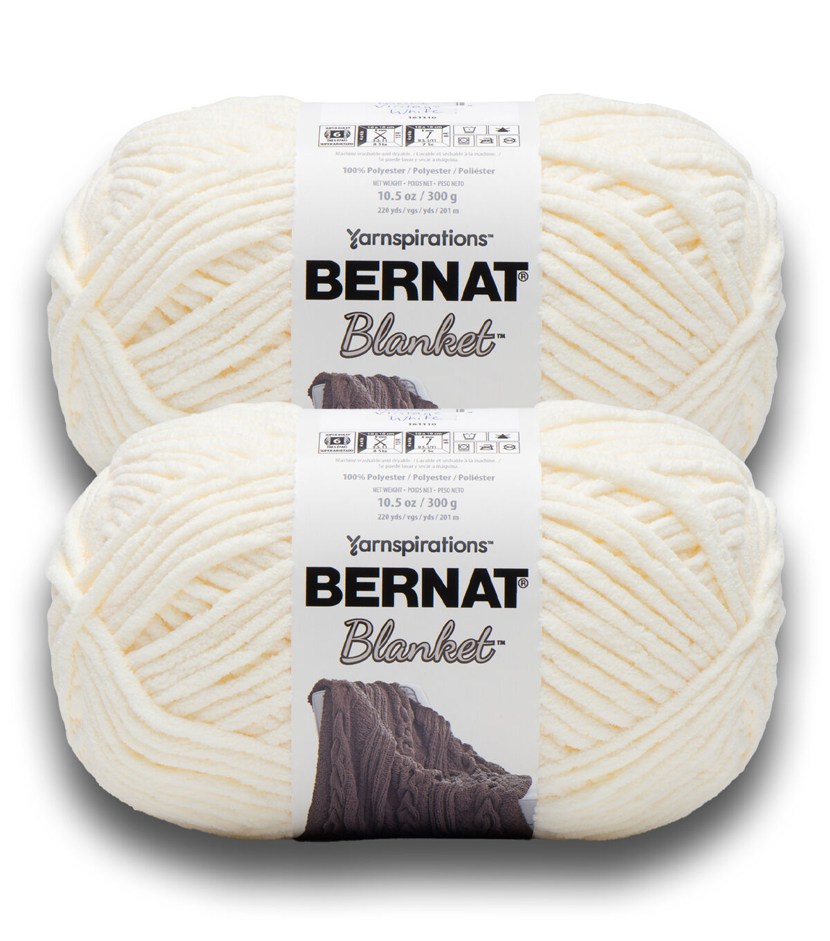 Super Bulky Polyester Yarn 2 Bundle P13208