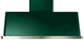 48 in. Emerald Green Wall Mount Range Hood with 600 CFM Blower Y51547