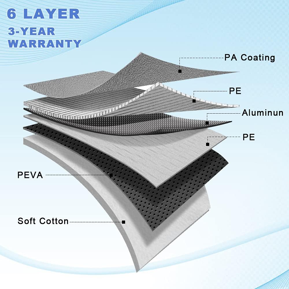6 Layers Waterproof All Weather Car Cover S33803