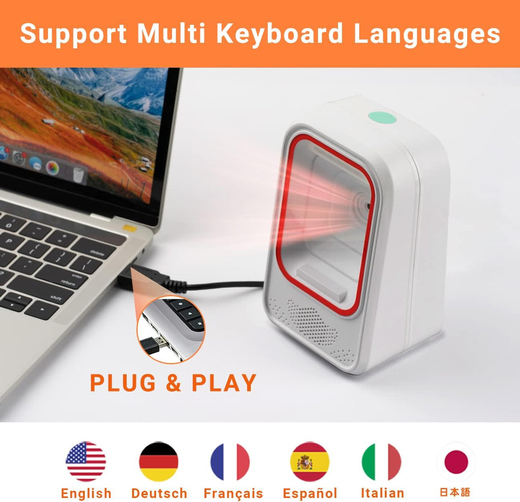 2D Wireless Barcode Scanner E3095