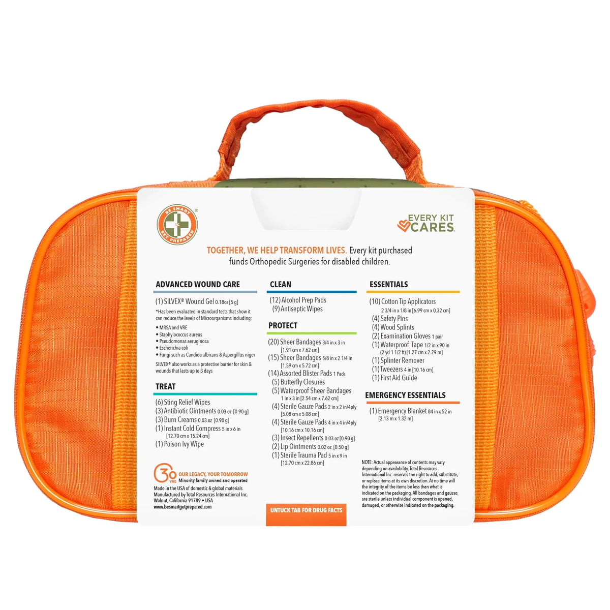 Outdoor First Aid 134 Pcs B679129