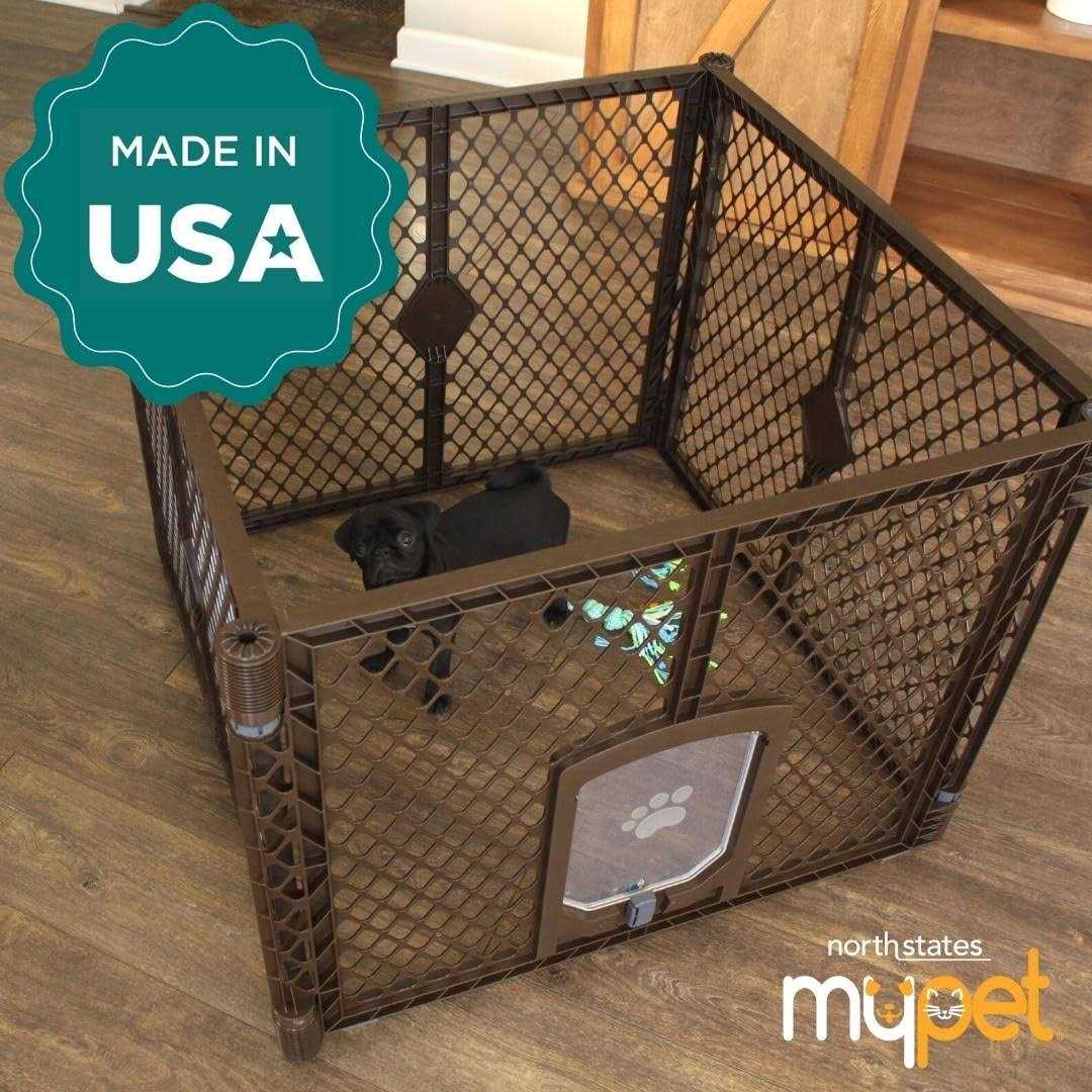 4-Panel Pet Gate Y856