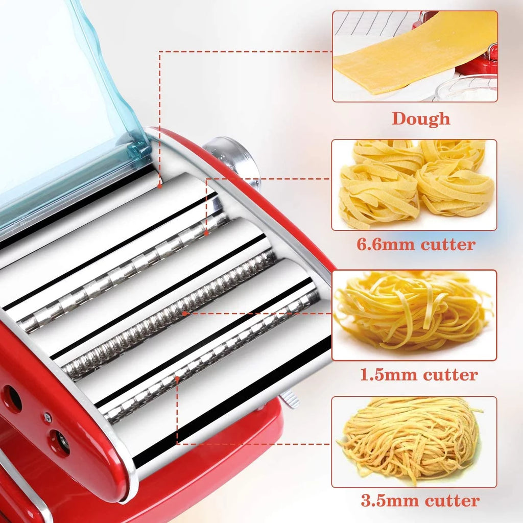 Stainless Steel Manual Pasta Maker Machine T640046
