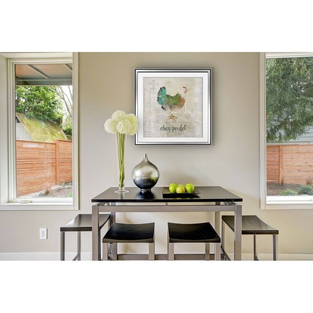 Framed Giclee Print 24 x 24 P7167