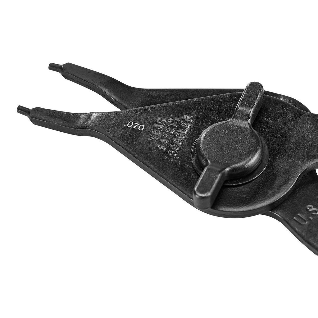 Quarter-Turn Convertible Retaining-Ring Pliers Set, 12-Piece I330