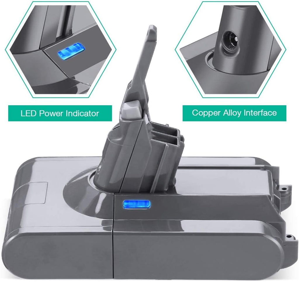 5.0Ah V8 Replacement Battery U636
