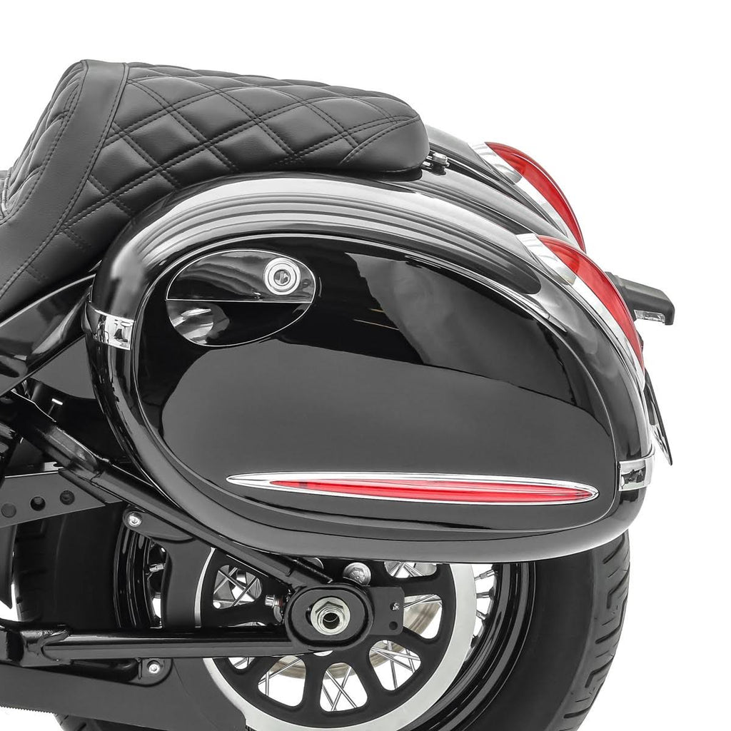Black Hard Saddlebags Set N16671