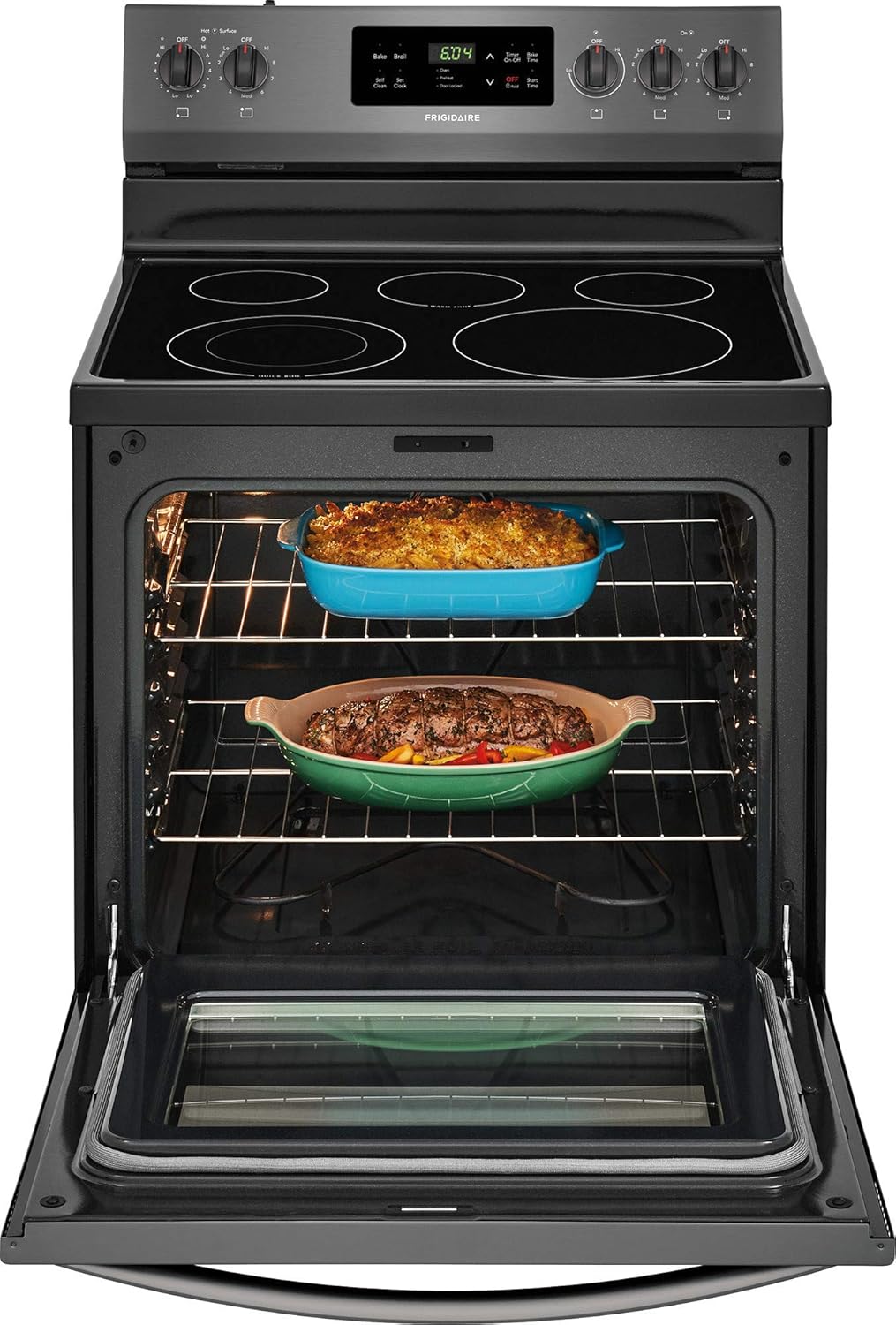 30 Freestanding Electric Range with 5.3 cu. ft. Capacity and Self Clean in Stainless Steel M34935