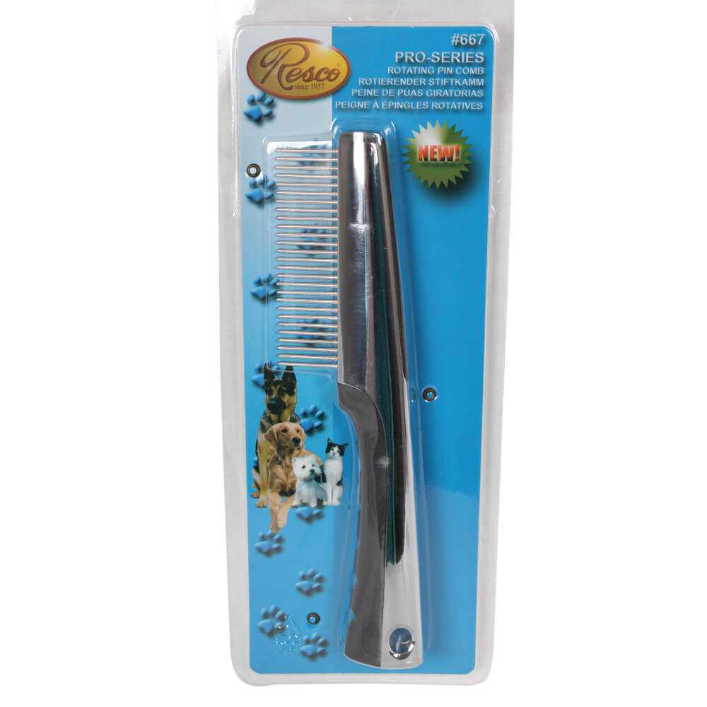 Anti-Static Pet Rotating Pin Comb A754