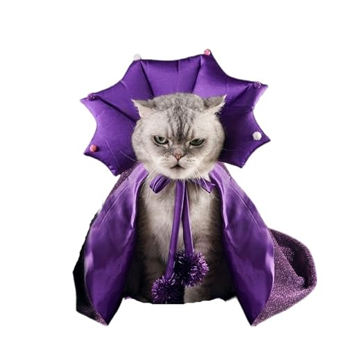 Pet Cat and Dog Clothes Vampire Cloak Costume S538902